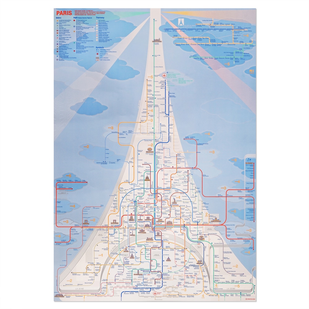 Railway Poster - Paris